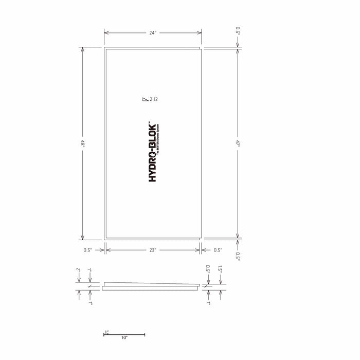 Classic Shower Pan Extensions