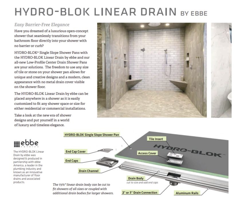 Linear Drain Kit
