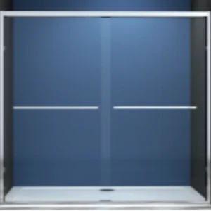 Framed Chrome Shower Doors