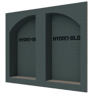 32” x 26” Recessed Double Arch Niche