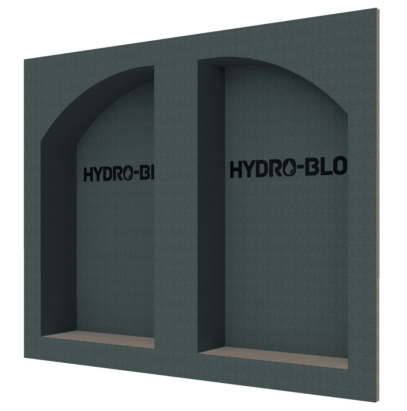 32” x 26” Recessed Double Arch Niche