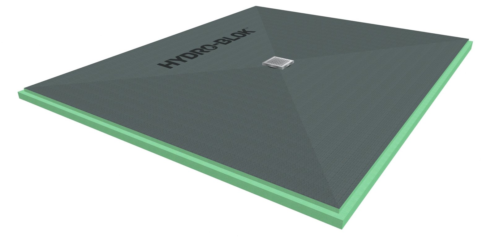 36" x 60" Shower Pan w/Drain