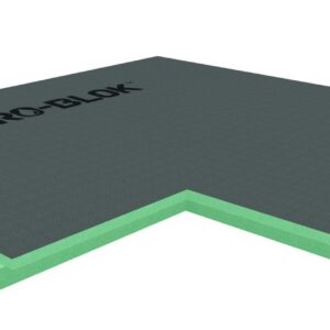 Presloped 36" x 36" LOW-PROFILE Corner Pan Extension