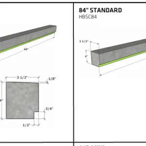 Standard Shower Curb