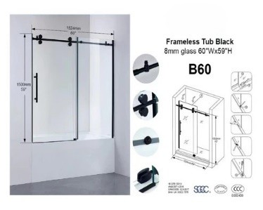 B60 Tub Door